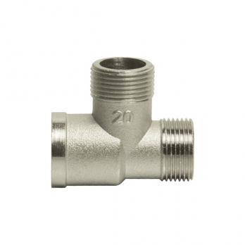 Тройник 3/4'' вн/нар/нар VRT® никель