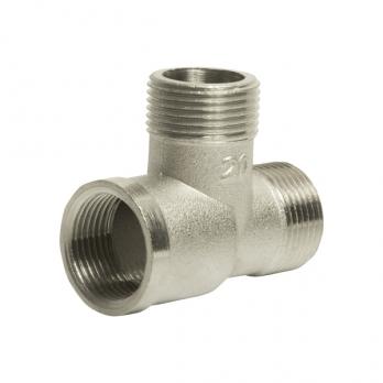 Тройник 3/4'' вн/нар/нар VRT® никель