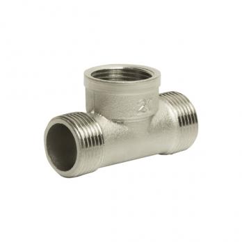 Тройник 3/4'' нар/вн/нар VRT® никель