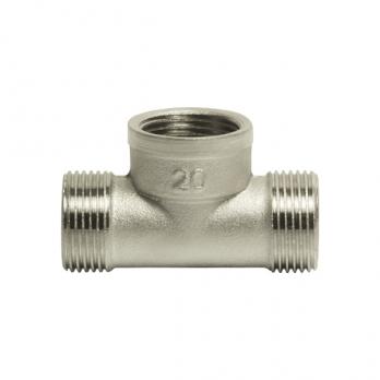 Тройник 3/4'' нар/вн/нар VRT® никель