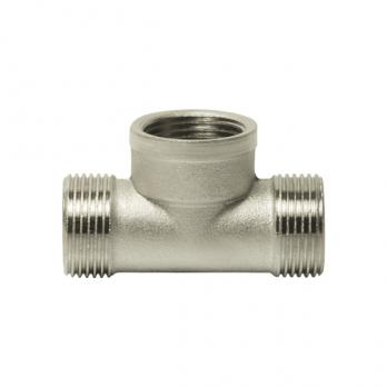 Тройник 3/4'' нар/вн/нар VRT® никель