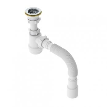 Сифон для умывальника 1 1/2"*40  с гофрой 40*40/50 S0115-АК САНДЕСАНТ