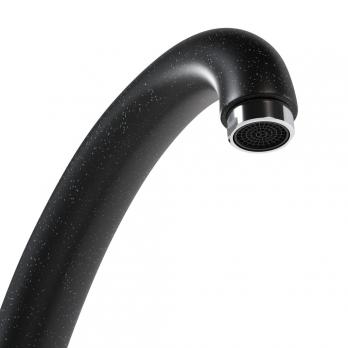 Смеситель для кухни 35к MIXLINE ML-GS02 (308) черный высок. излив