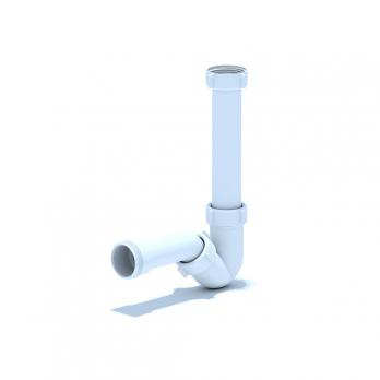Сифон для биде 1 1/4*32 без выпуска BD1020 АНИ пласт