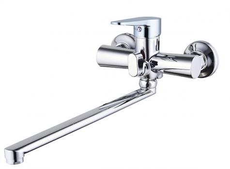 Смеситель для ванны и раковины 35к Glauf NUD7-A146 дивертор поворотный