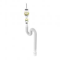 Гофросифон 1 1/4"*40/50 удлиненный F213-АК САНДЕСАНТ (1200мм)