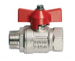 Кран шаровой 1'' вн/нар бабочка ITAP IDEAL 093