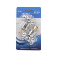 Кран-букса 1/2 кер 8*24 с маховиком КРЕСТ ML07 (блистер) MIXLINE пара