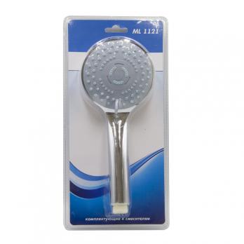 Лейка для душа MIXLINE ML 1121 3 позиции (блистер)  ХРОМ