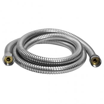 Шланг душевой 175-205 см имп/кон, EPDM, нерж.сталь, хром., растяг. MIXLINE ЛЮКС (блистер)