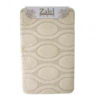 Набор ковриков д/ванной Zalel  2 пр. 55х90 (кремовый)