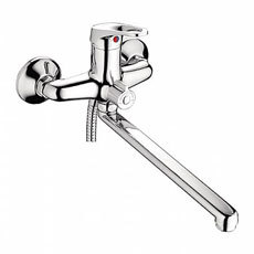 Смеситель для ванны и раковины 35к L2213 Ledeme див в корп. L-нос, латунь