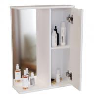 Зеркальный шкаф "НОРД-55" правый без подсветки (ПВХ)