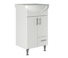 Тумба д/ванной "ВЕСТА-52" под раковину Альфана-52 (ОК) (ПВХ)