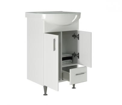 Тумба д/ванной "ВЕСТА-52" под раковину Альфана-52 (ОК) (ПВХ)