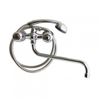 Смеситель для ванны и раковины 1/2 рез T.MARKT 081-2002 Эрика ШАР ПЕРЕКЛ