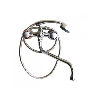 Смеситель для ванны и раковины 1/2 рез T.MARKT 081-2003 Восьмерка  ШАР ПЕРЕКЛ