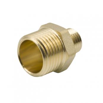 Ниппель переходной 1/2'' - 1/4'' нар/нар ЛАТ LEXLINE 15-8