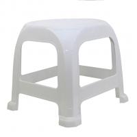 Табурет Симпатия маленький белый (выс.30см)