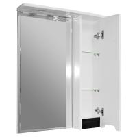 Зеркальный шкаф "ПРОМЕТЕЙ" правый с подсветкой(ПВХ)