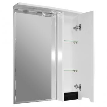 Зеркальный шкаф "ПРОМЕТЕЙ" правый с подсветкой(ПВХ)