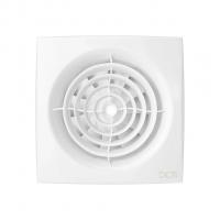 Вентилятор вытяжной D125 AURA 5С с обратным клапаном DICITI