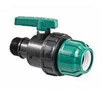 Кран шаровой разъемн. наруж. 50 - 1 1/2 ПЭ POELSAN