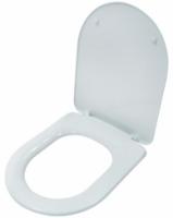 Сиденье для унитаза "Ирма" голубовато-белое ИНКОЭР