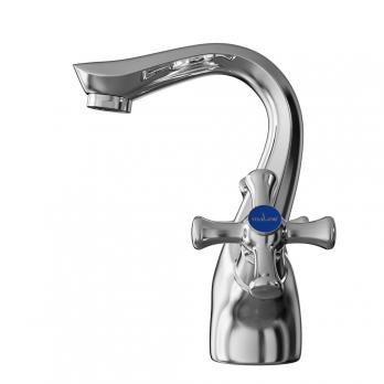 Смеситель для раковины 1/2 кер. MIXLINE ML10-04 п/гайку (без подводки)