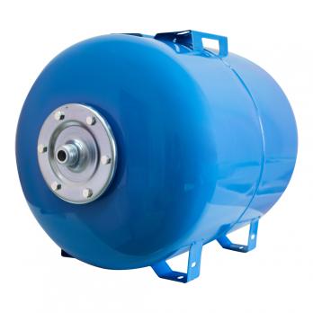 Бак расширительный 100л для водоснабжения (присоединение 1")  VRT® (горизонт-й)