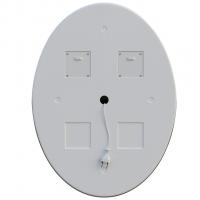 Зеркало MIXLINE "Италия" 570*770 (ШВ) сенсорный выключатель, светодиодная подсветка