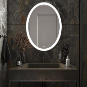 Зеркало MIXLINE "Италия" 570*770 (ШВ) сенсорный выключатель, светодиодная подсветка