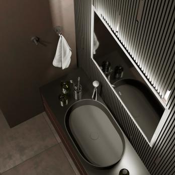 Зеркало MIXLINE "Норма" 800*600 (ШВ) сенсорный выключатель, светодиодная подсветка