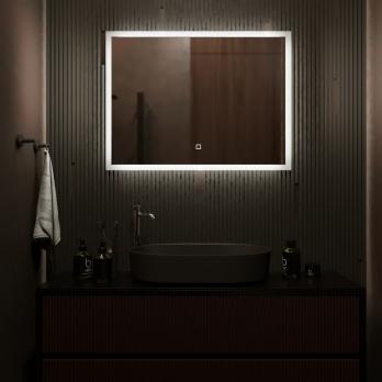 Зеркало MIXLINE "Норма" 800*600 (ШВ) сенсорный выключатель, светодиодная подсветка