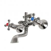 Душевая система 1/2 кер ML2419 излив лейка 1 позиция +лейка "Тропический душ" ХРОМ