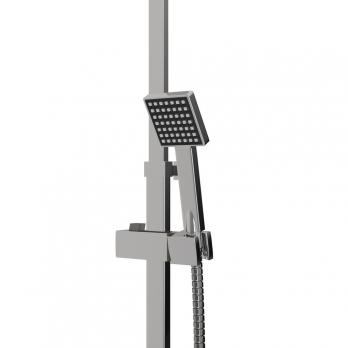 Душевая система 40к ML2433 излив лейка 1 позиция +лейка "Тропический душ" ХРОМ