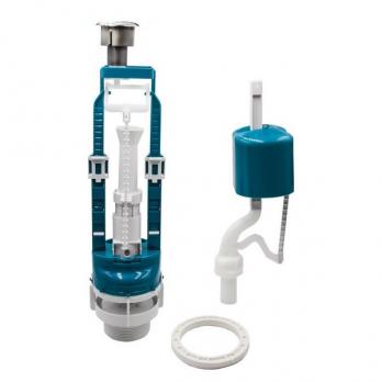 Арматура к смыв.бачку Кноп ИНКОЭР метал нижний подвод D40 (И-СБ1-НпрНРФ-А-В) 3-3-2-4