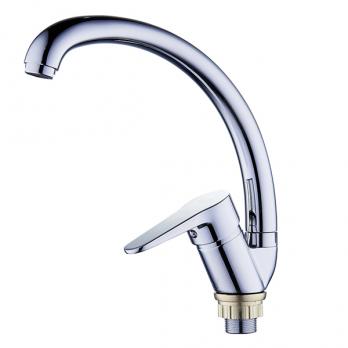 Смеситель для кухни 40к Glauf NUD4-A045 бок. ручка, п/гайку