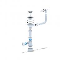 Сифон 3 1/2*40 Ani Грот с гибким круг переливом А0142S АНИ пласт