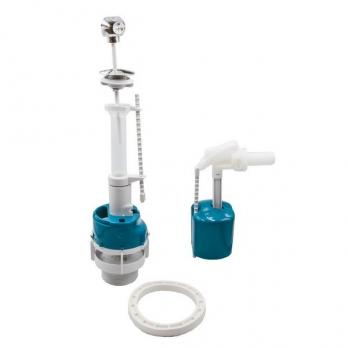 Арматура к смыв.бачку ИНКОЭР метал.шток боковой подвод D40 (И-СБа-БпрН-А-В) 1-2-2-4