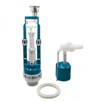 Арматура к смыв.бачку Кноп ИНКОЭР метал боковой подвод D40 (И-СБ1-БпрН-А-В) 3-2-2-4