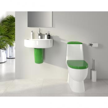 Умывальник-тюльпан "Best-55 Green" с отв c полупьедесталом (Sanita Luxe)