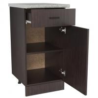 Стол разделочный 40 венге (1 ящик), столешница гранит пёстрый