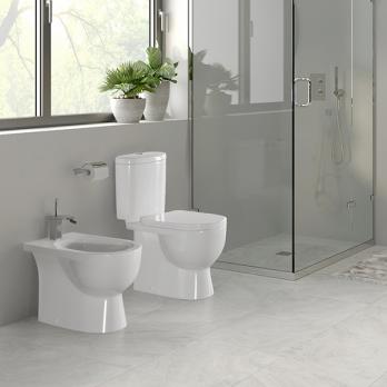 Биде "Art" напольное (подходит крепеж для скрытого монтажа) (Sanita Luxe)