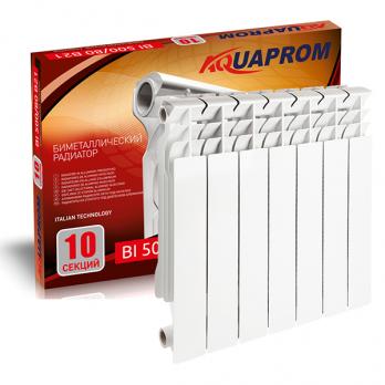 Радиатор биметаллический AQUAPROM/FIRENZE  500*80 10 сек.
