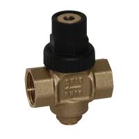 Редуктор давления 1/2'' диап регул: 0,5 - 16,0 бар с отв 1/4 под рад манометр РДП 21б7р