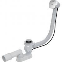 Обвязка для ванны 80 см. полуавтомат пласт.хром пробка 48мм A51CR Alcadrain