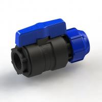 Кран шаровой обжим - вн. 20 - 1/2 ПЭ PN16 SPEKTR