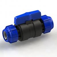 Кран шаровой обжим - обжим 20 - 20 ПЭ PN16 SPEKTR