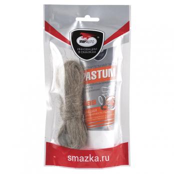 Комплект Уплотнительная паста 60г PASTUM GAZ газ + лен 15 г